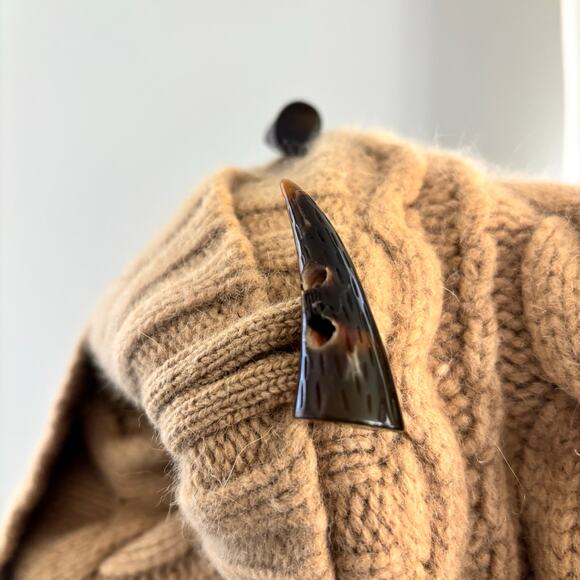 RARE Vintage Tommy Hilfiger Lamb Wool & Rabbit Hair Cardigan Women's Size Large - Picture 3 of 7